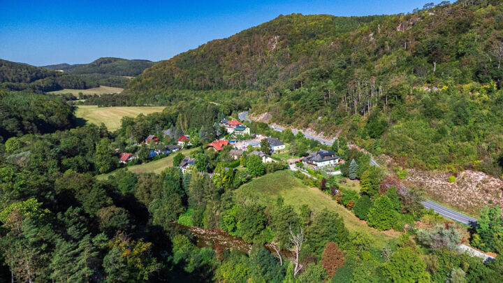 Drohnenfoto Krainerhütte Helenental